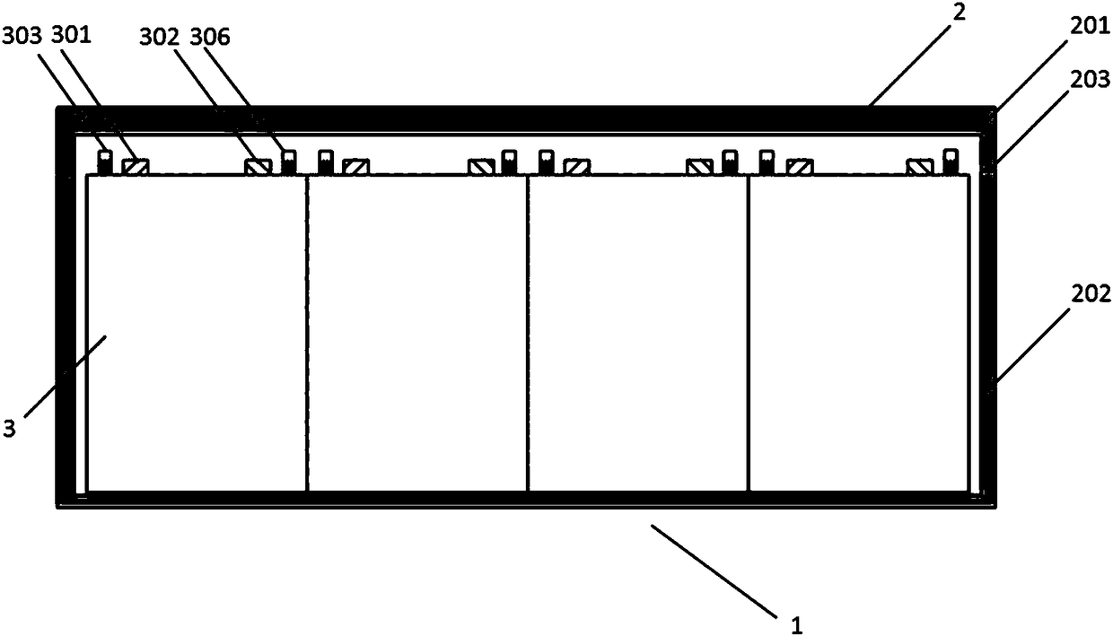 Liquid-replaceable lithium slurry battery module and liquid replacing method thereof