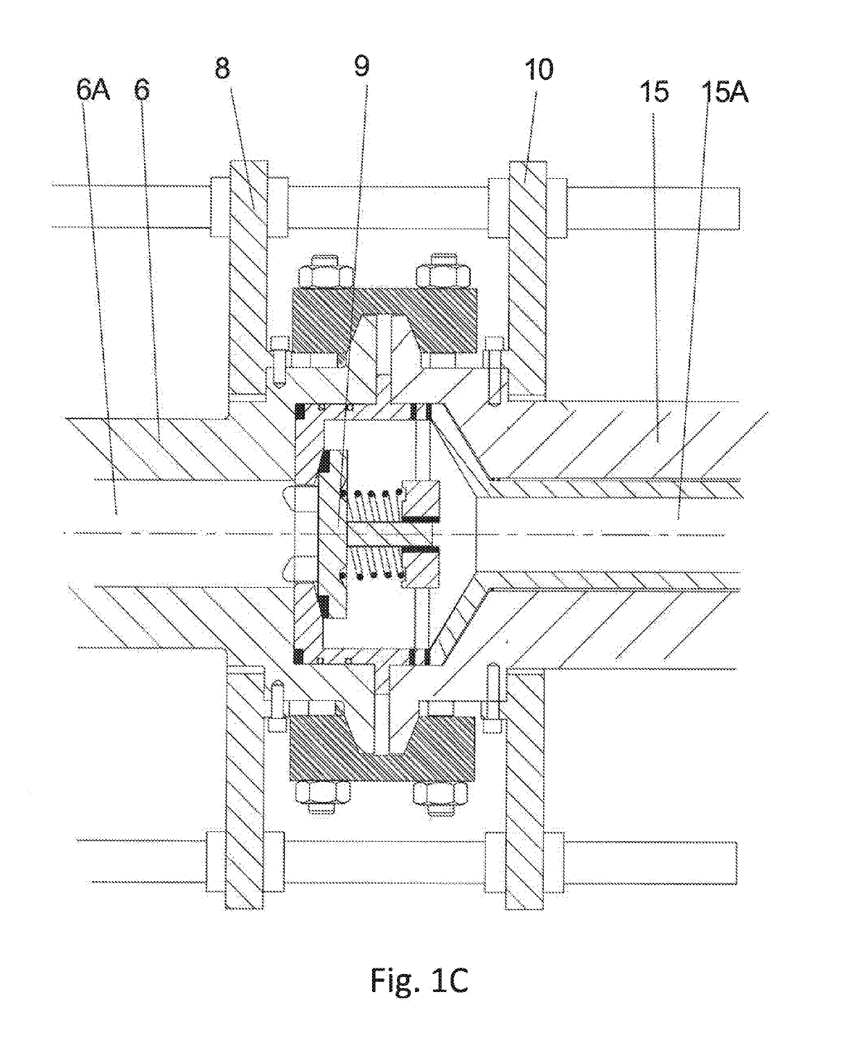 Double acting positive displacement fluid pump