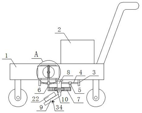 Laser weeding device facilitating soil detection