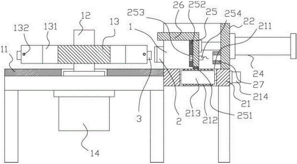 Automatic rotation mechanism for cosmetic box conveyance