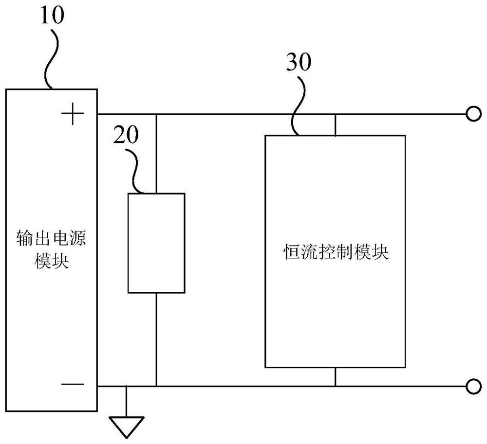 Power-on and power-off control circuit and signal output device