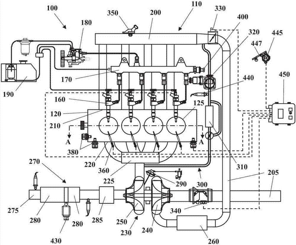 Locking clip for fixing elongated object to internal combustion engine