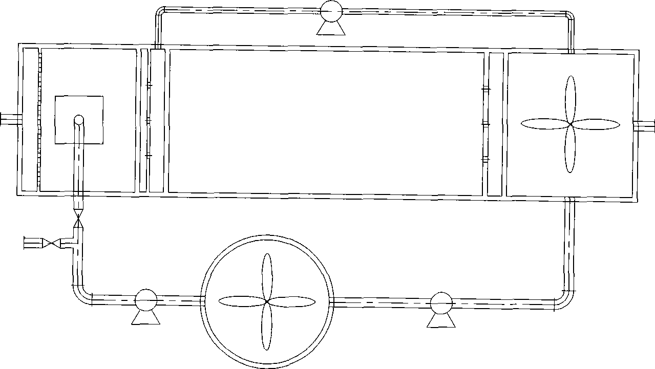 A/O denitrification sewage treatment process and device capable of realizing sludge reduction