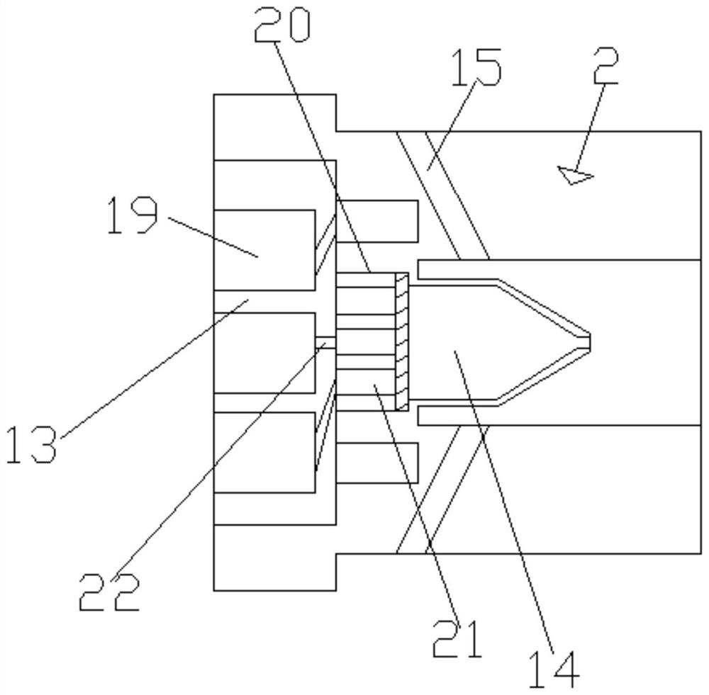 Double-oil-way nozzle structure and nozzle system thereof