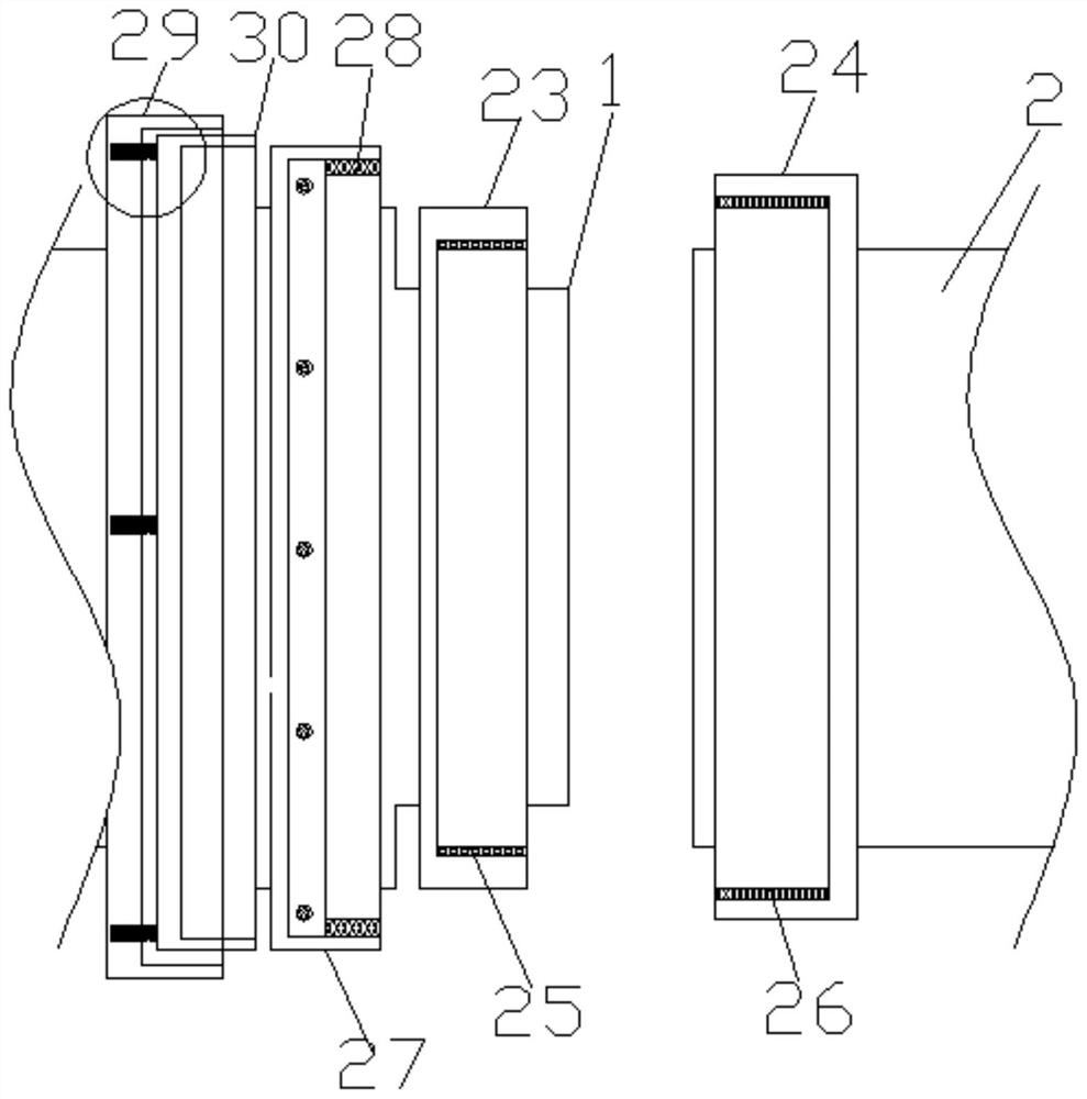 Double-oil-way nozzle structure and nozzle system thereof