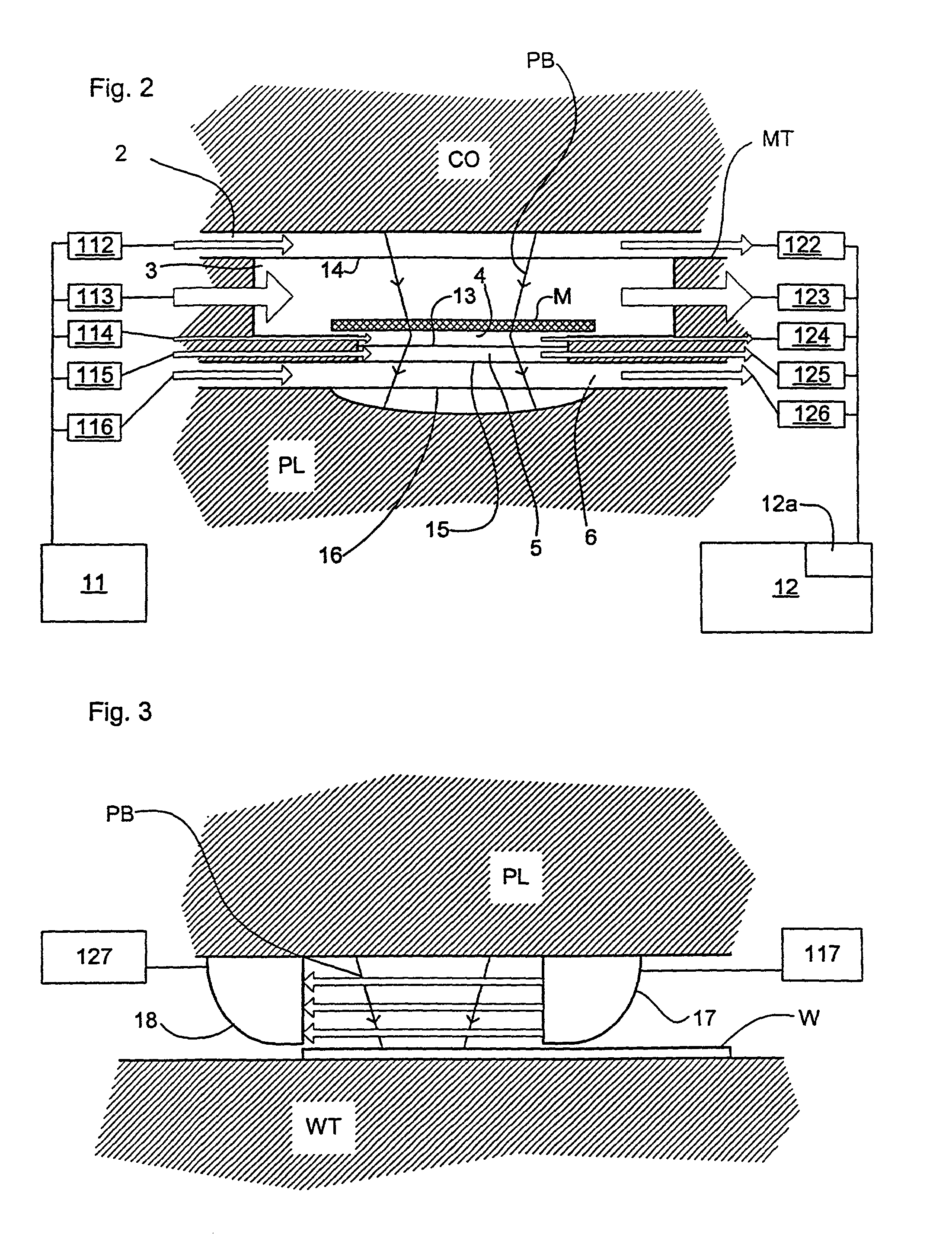 Lithographic projection apparatus, device manufacturing method, device manufactured thereby and gas composition