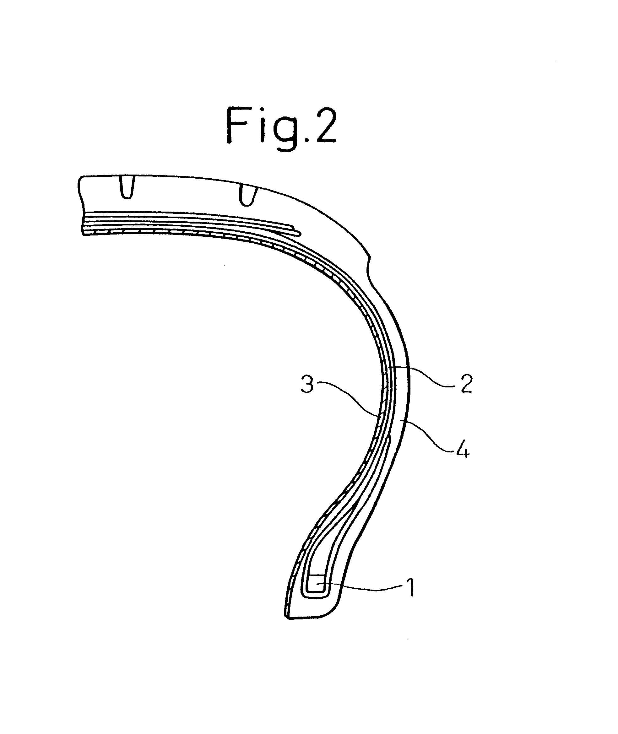 Pneumatic tire with colored thermoplastic elastomer layer adjacent a black-concealing layer