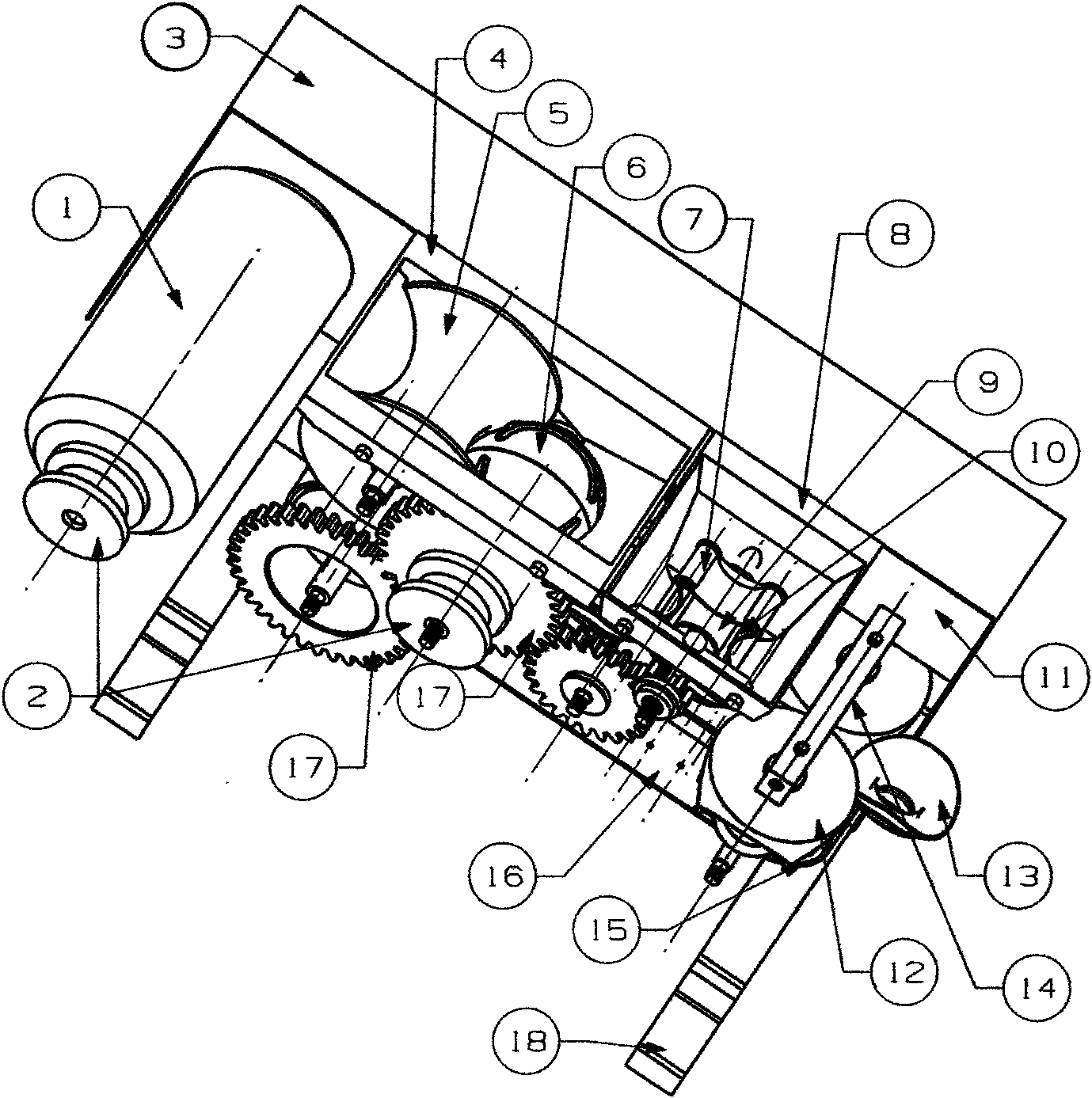 Dumpling forming machine