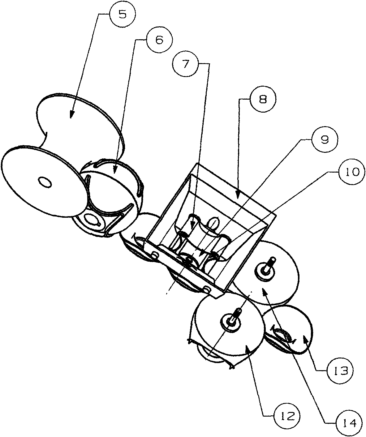 Dumpling forming machine