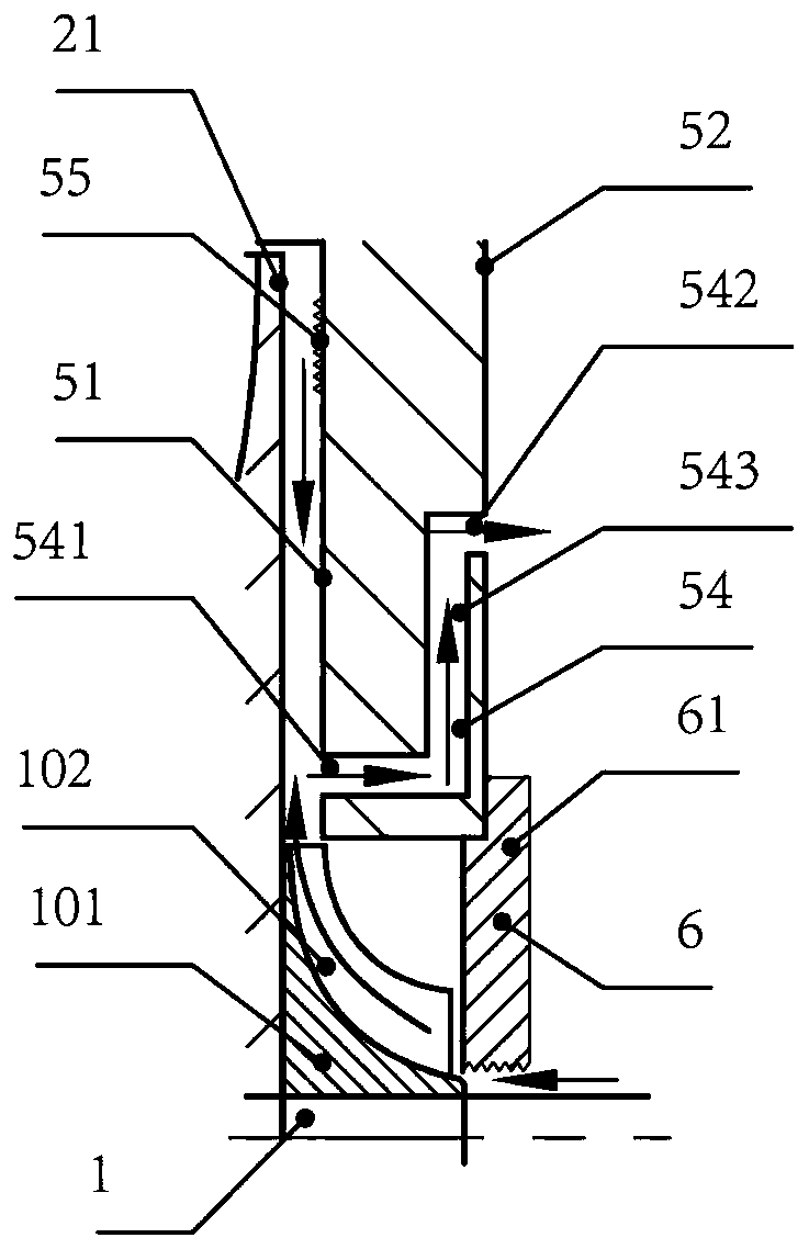 Centrifugal compressor and air blower driven by high-speed motor