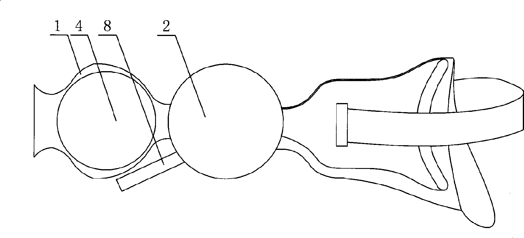 Water-proof fume-proof rescue breathing apparatus