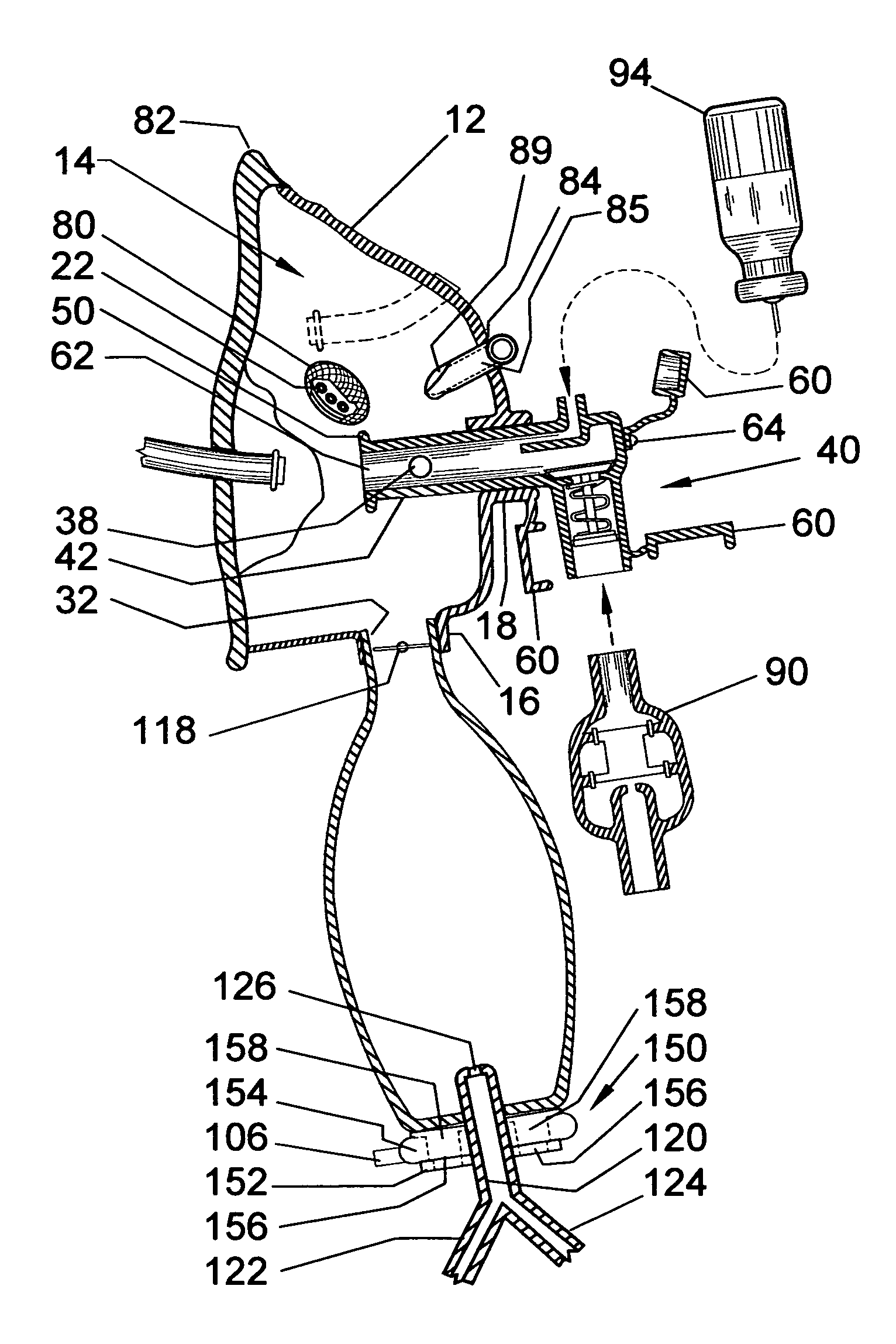 Multitask medical treatment respiratory apparatus