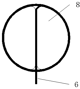 Hair temperature and humidity sensor based on optical fiber Bragg gratings and using method thereof