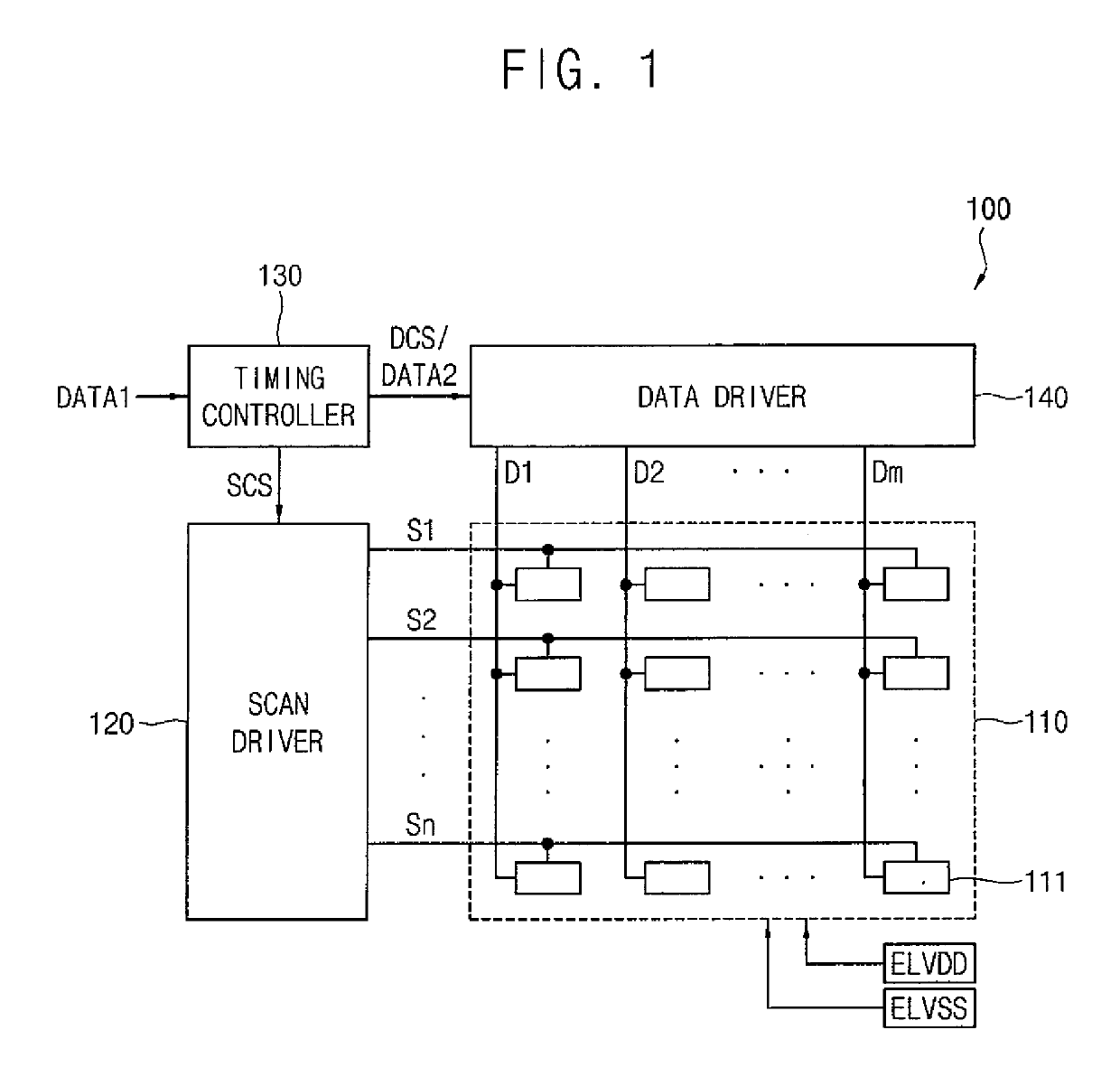 Display device and optical compensation method of a display device