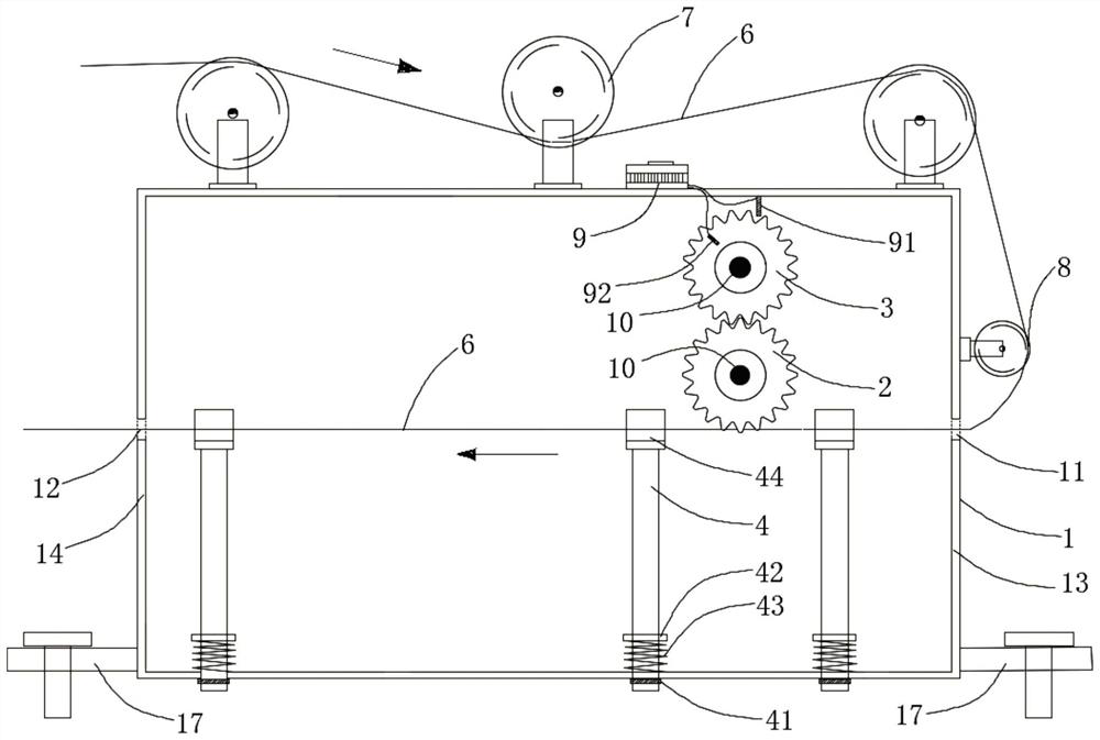 A measuring device for municipal communication cables