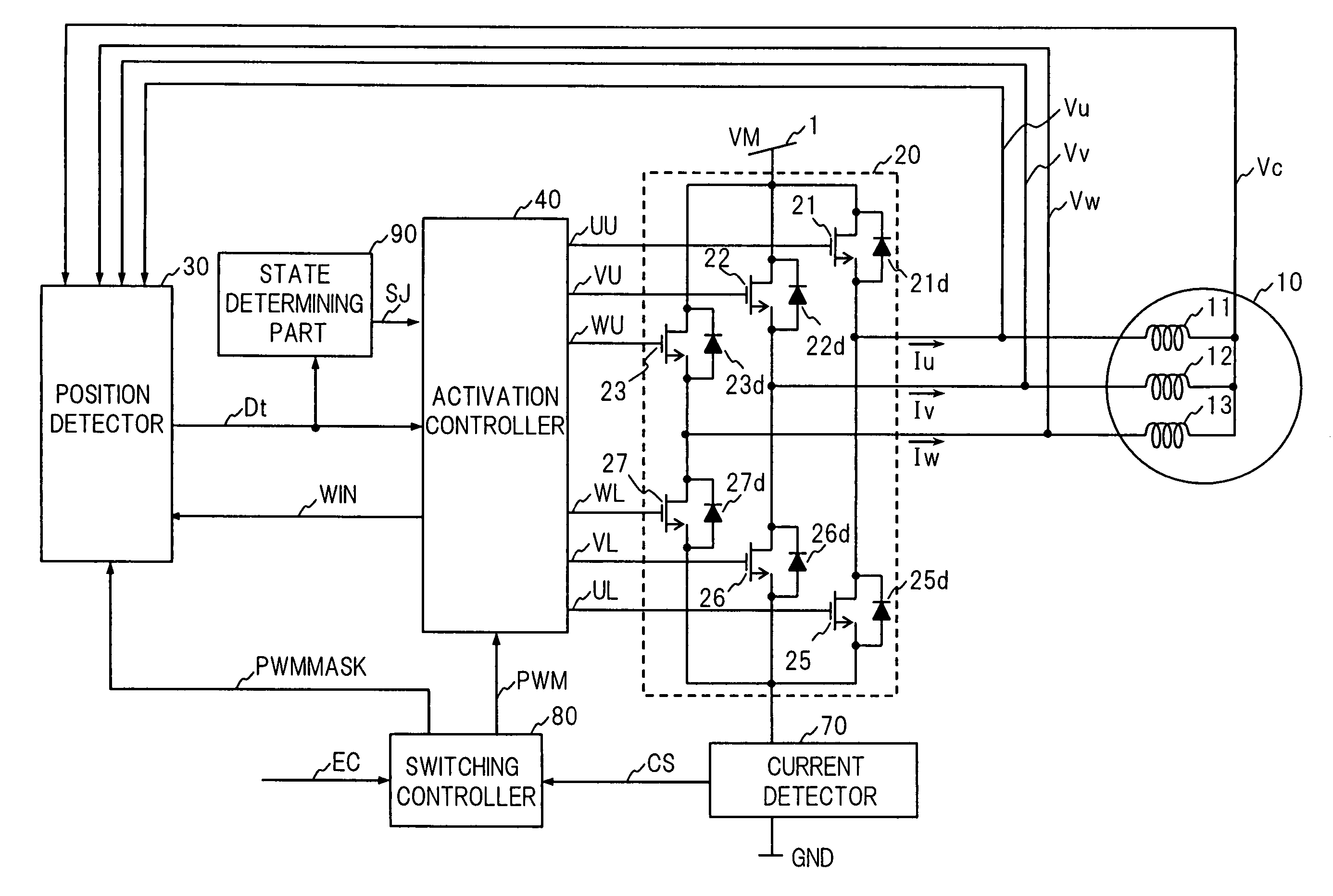 Motor driving apparatus