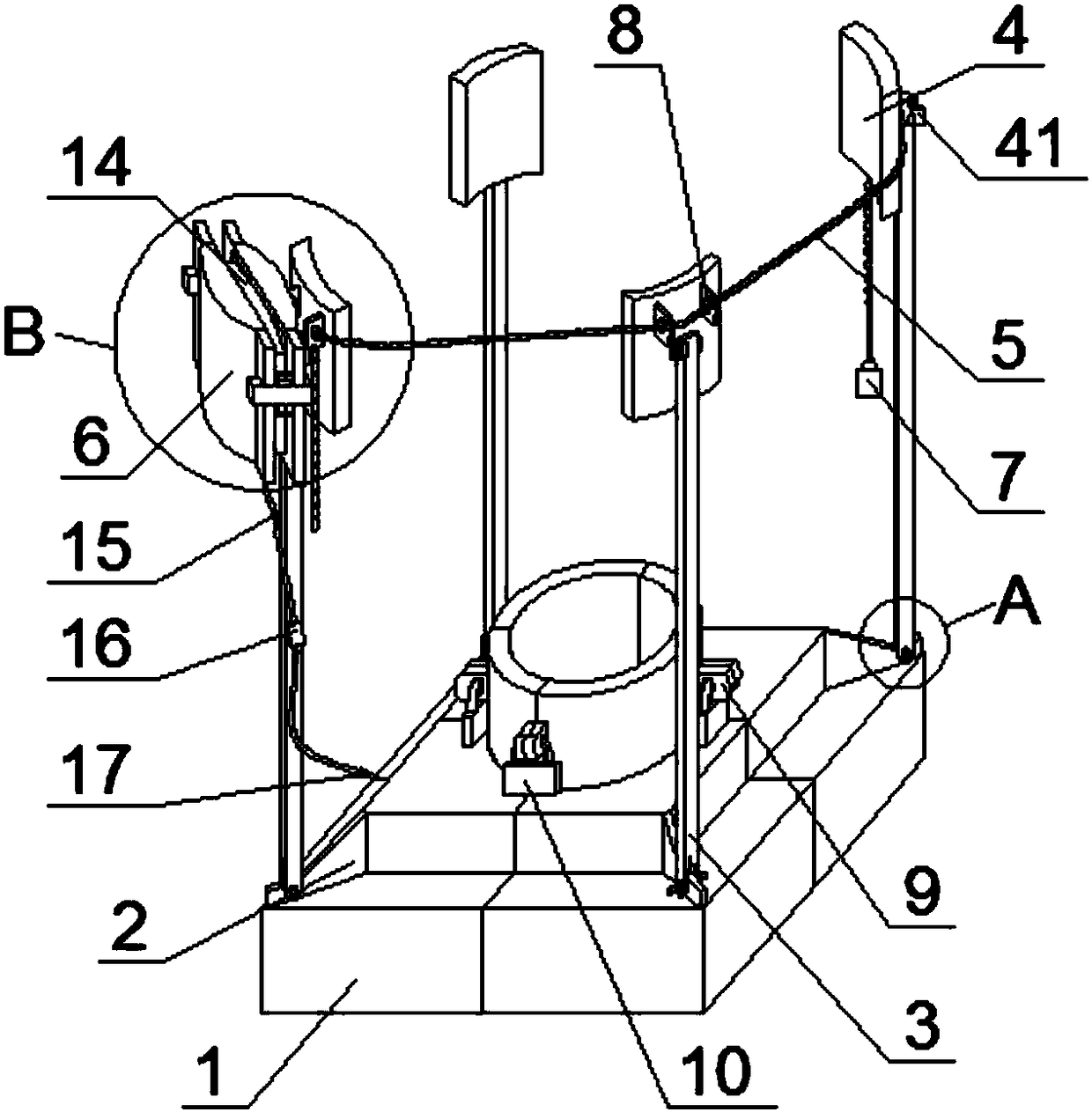 Multifunctional protection device for trees