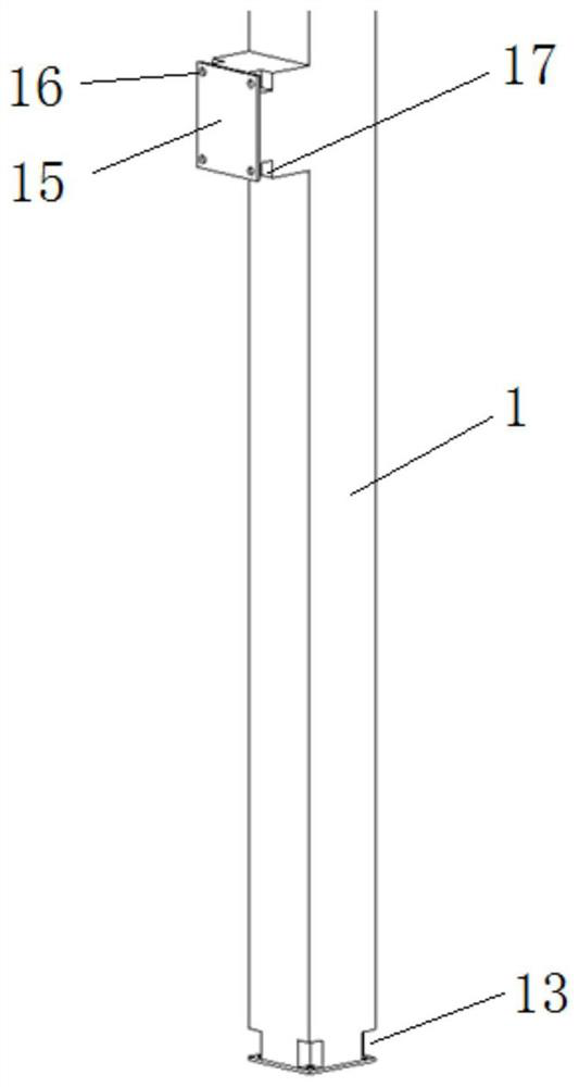 Fully-assembled corridor and mounting method thereof