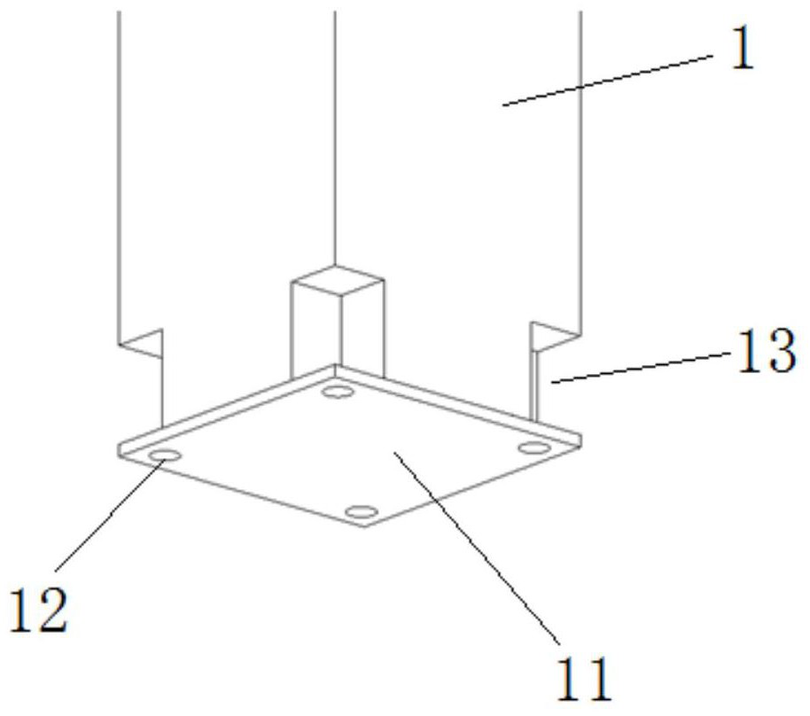 Fully-assembled corridor and mounting method thereof