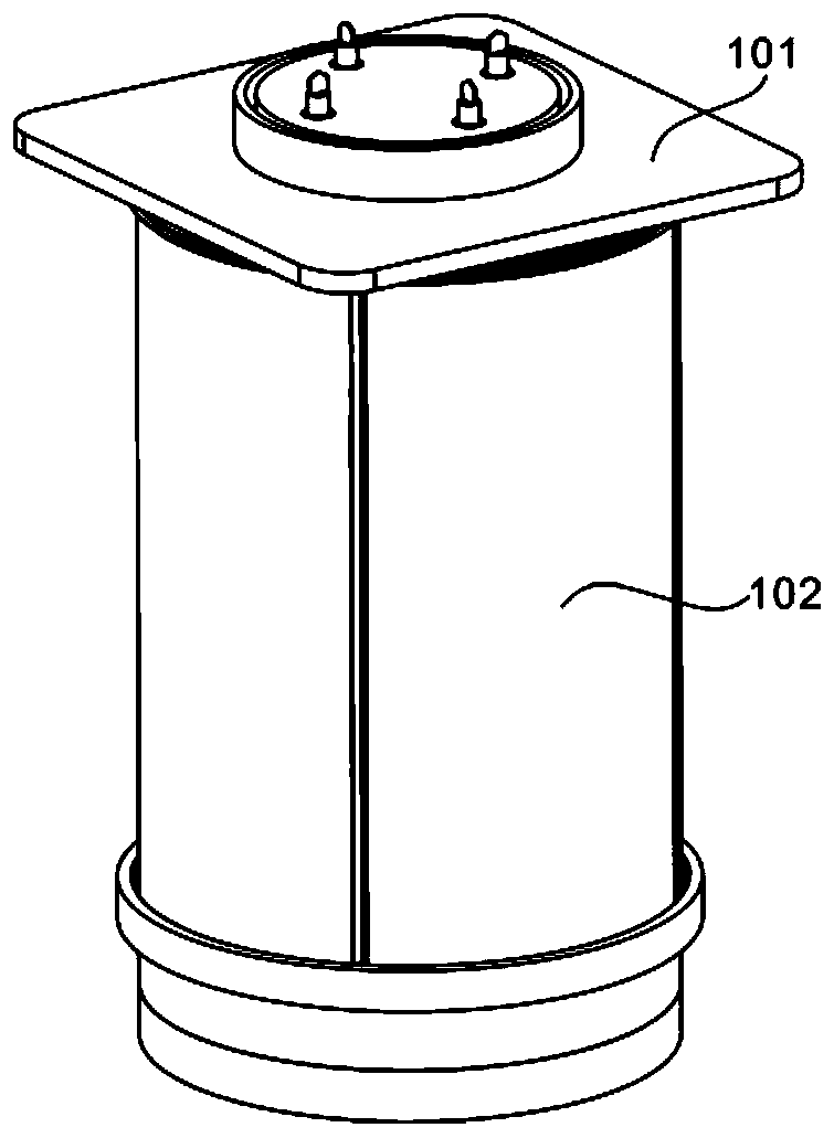 Aviation connector for integrated connection device