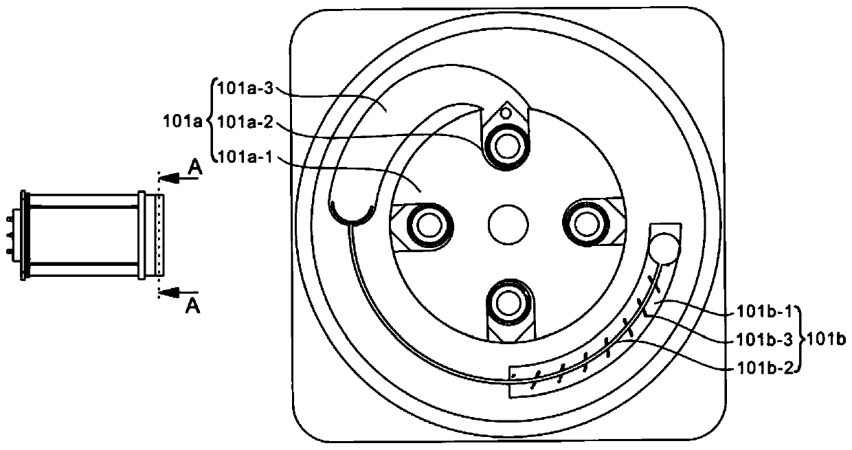 Aviation connector for integrated connection device