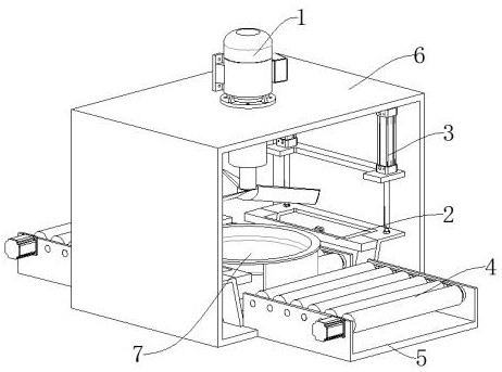 A troweling device for the manufacture of cement manhole covers