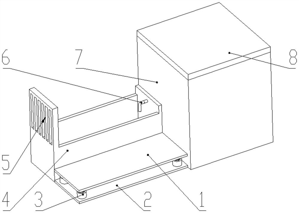 Circulation control method and water dispenser for drinking water for pet dogs