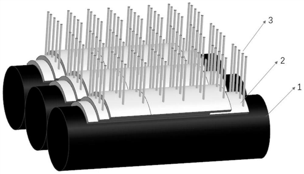 A kind of high damping fiber reinforced resin matrix composite material and its preparation method