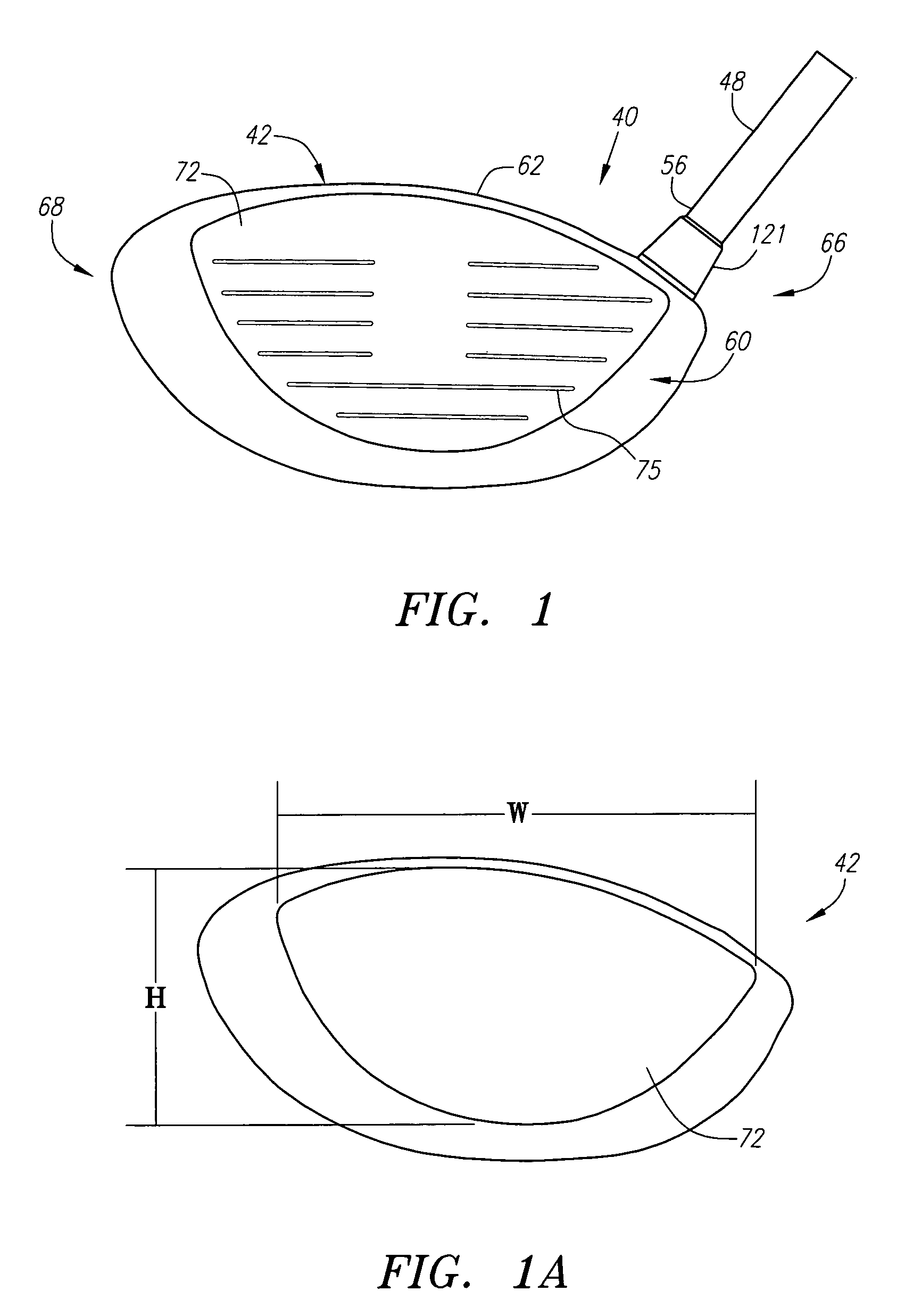 Golf club head with gasket