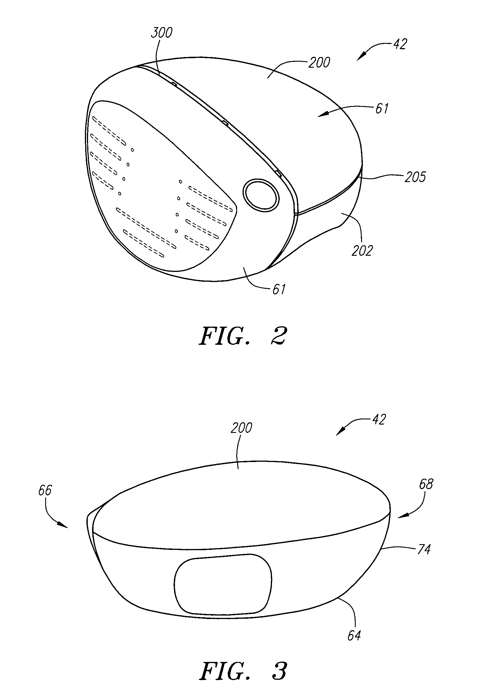 Golf club head with gasket