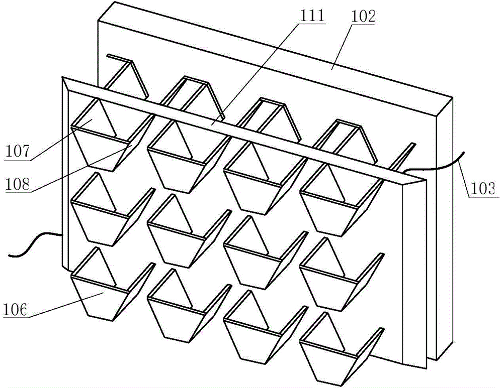 Thermoelectric power generation device using flue gas waste heat of rear smoke channel of boiler and semiconductor power generation device