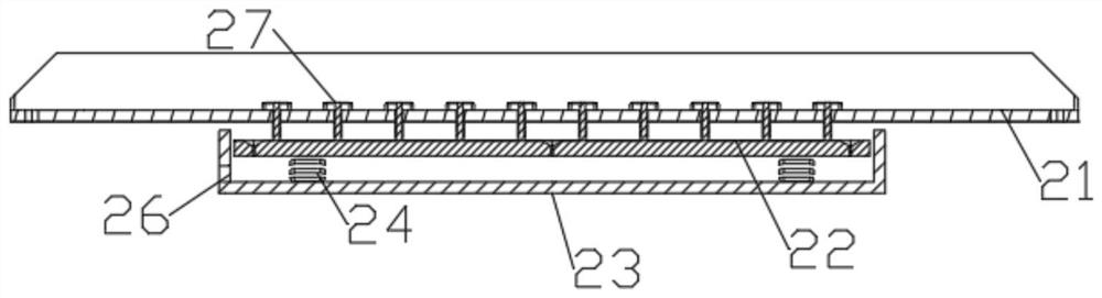 Assembled temporary supporting device for pavement collapse