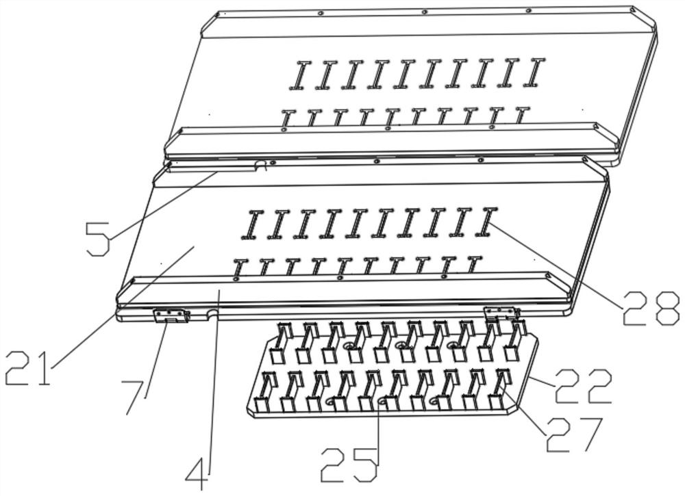 Assembled temporary supporting device for pavement collapse