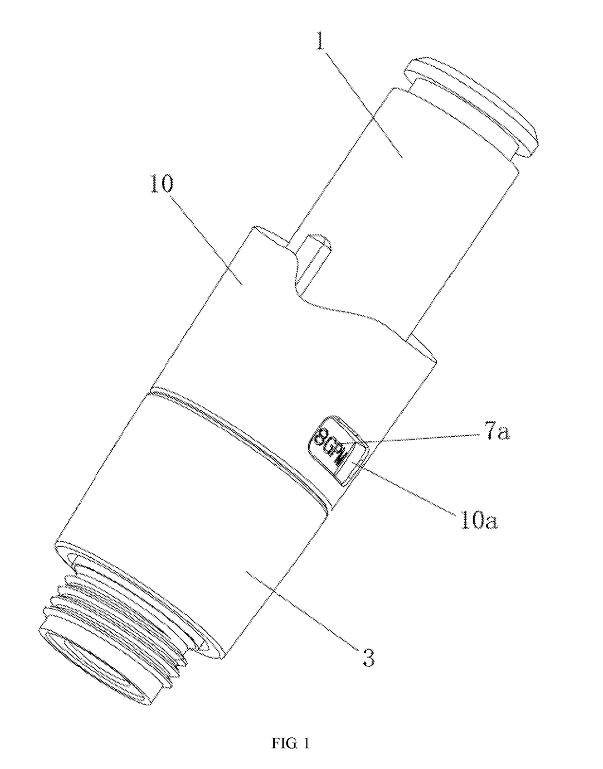 Flow control component and shower