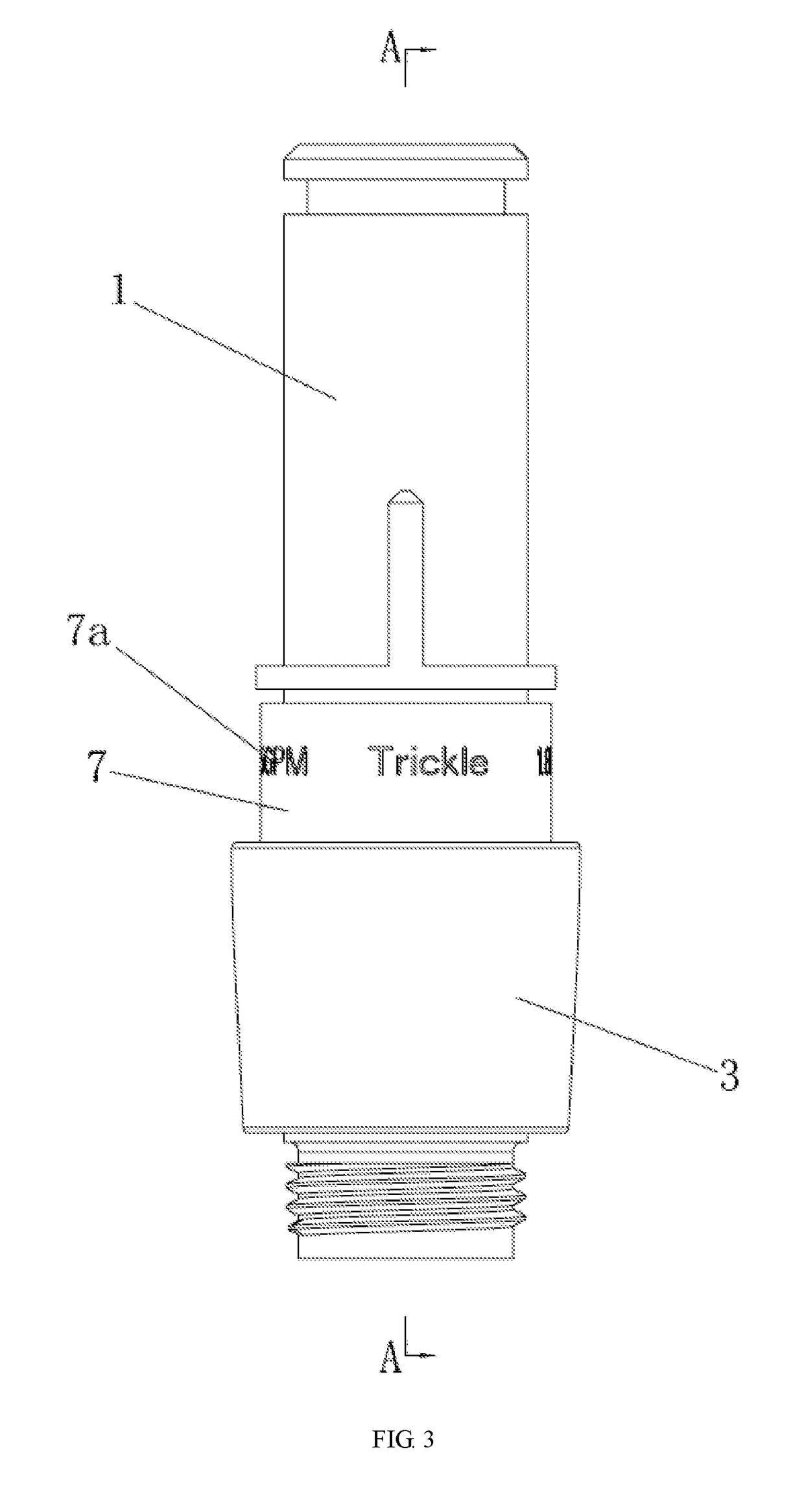 Flow control component and shower