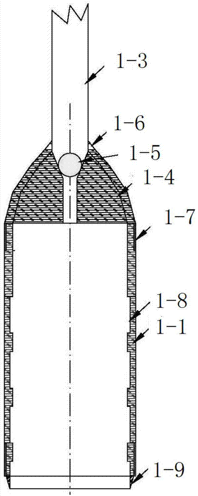 Line simple drilling cutting ring undisturbed sample extracting device