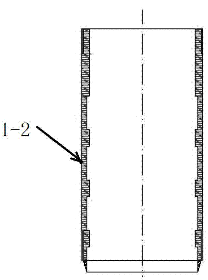 Line simple drilling cutting ring undisturbed sample extracting device