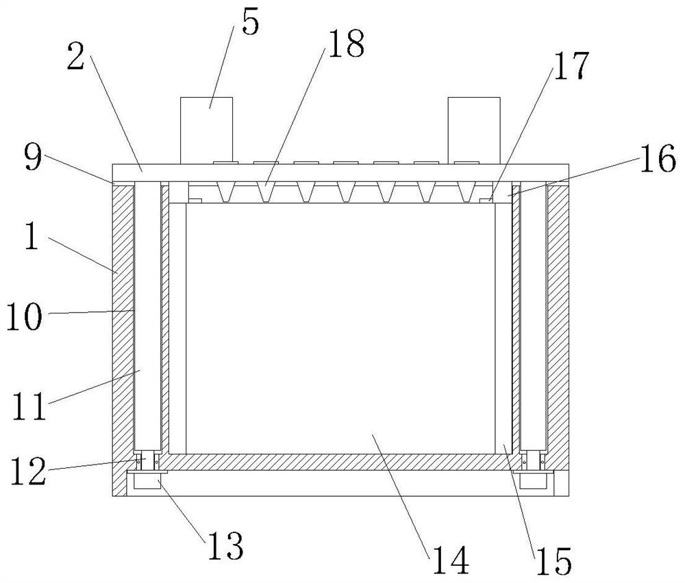 Electrophoresis apparatus convenient for dropwise adding test solution