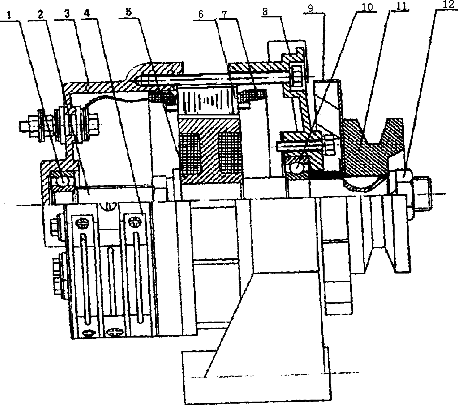 Novel use of four phase half-wave rectifying voltage regulator and apparatus