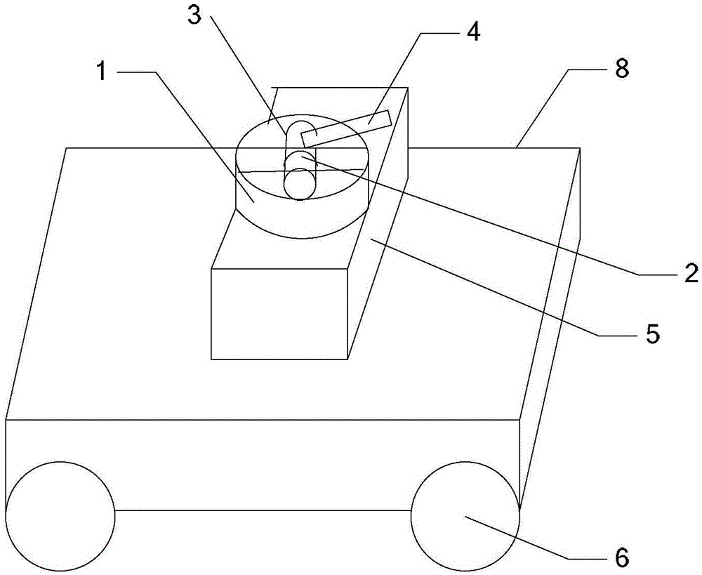 Laser shoot vehicle, and countermeasure system and countermeasure method based on vehicle