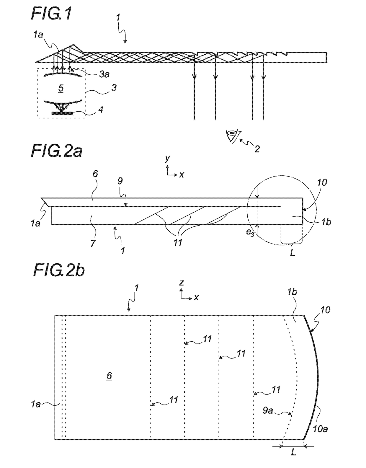 Improved optical guide and optical system