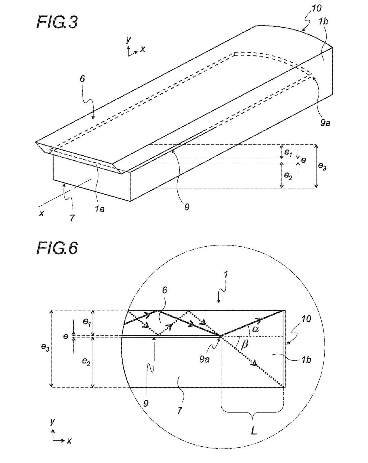 Improved optical guide and optical system