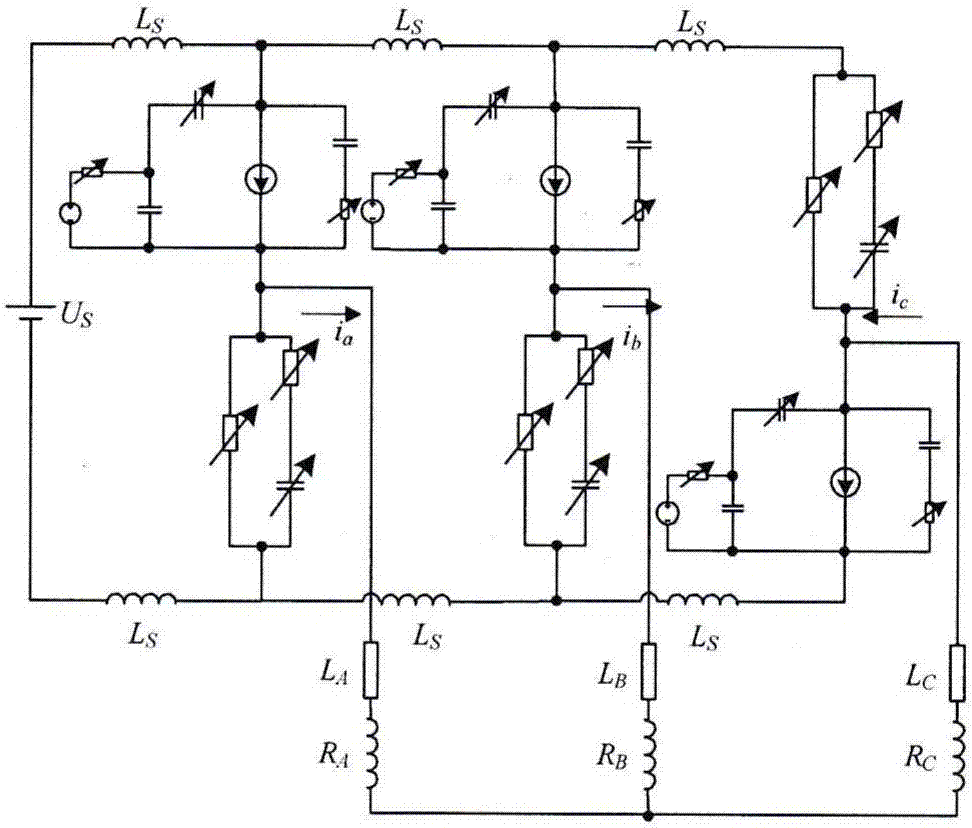 Backward discrete state event-driven power electronic simulation method, device and medium