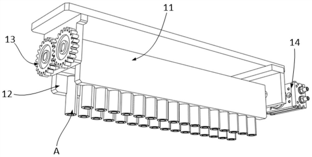 A positive and negative cell orientation device