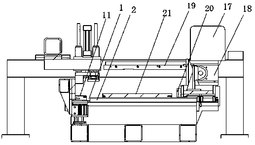 Step face door pocket automatic combination machine with veneer as standard and combination method thereof