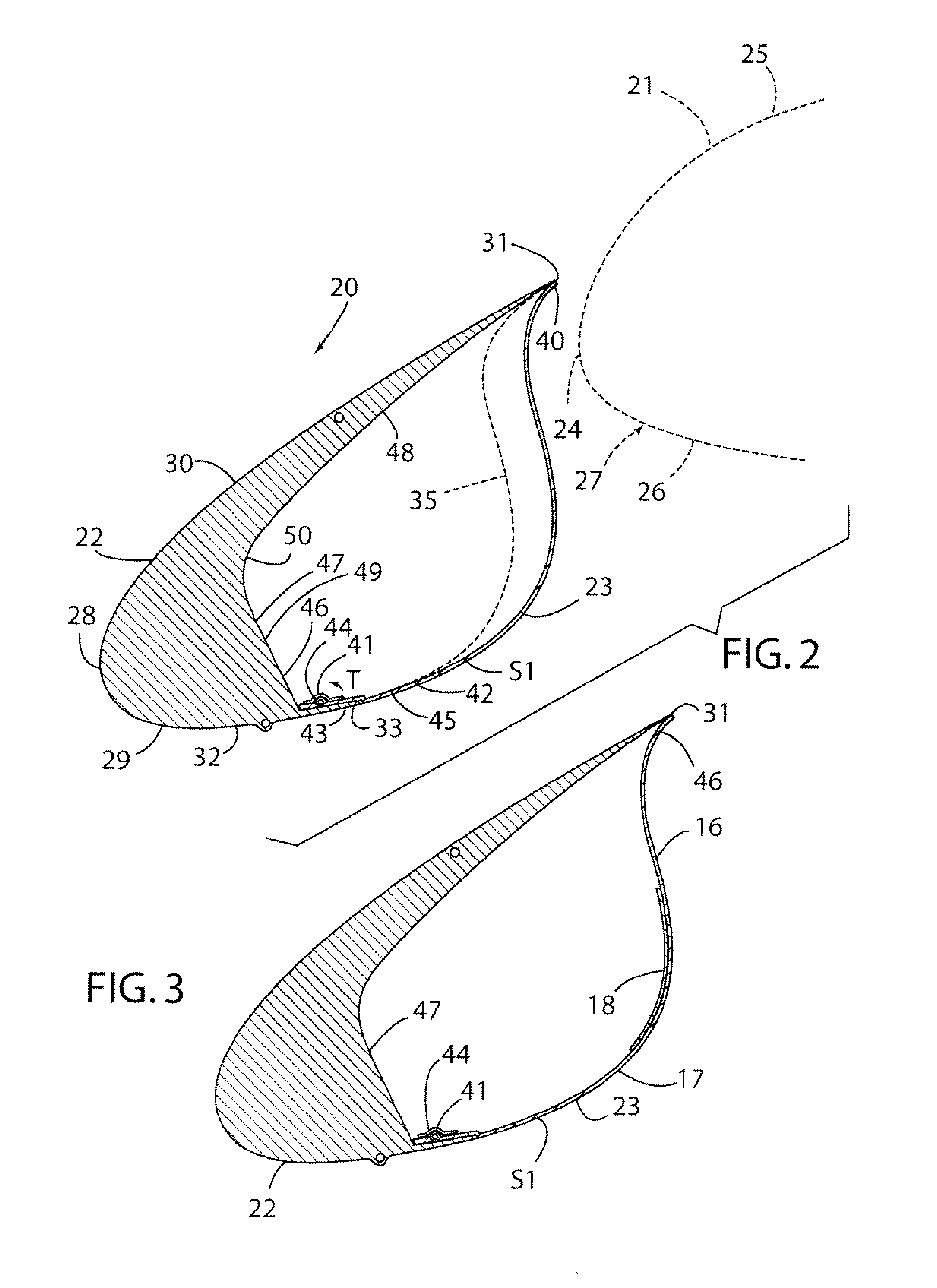 Autonomous Slat-Cove-Filler Device for Reduction of Aeroacoustic Noise Associated with Aircraft Systems