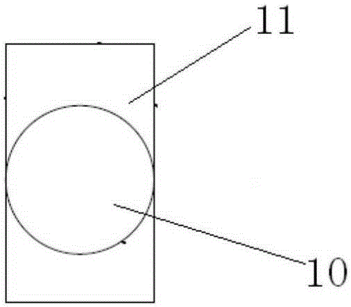 Bill and coin eccentric wheel screening device