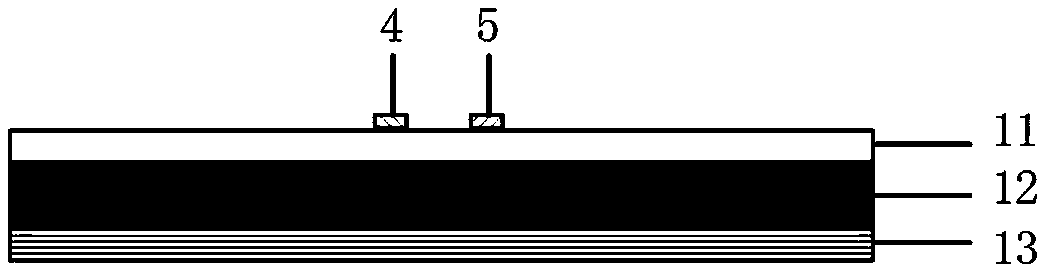 Miniature magnetic capacitance sensor device based on magnetic aggregator and nano magnetic particle composite material