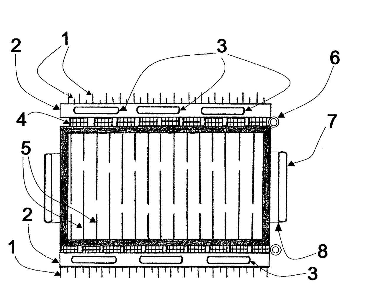 Thermoelectric heat energy recovery module