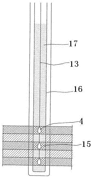 Pollution treatment method for underground water area